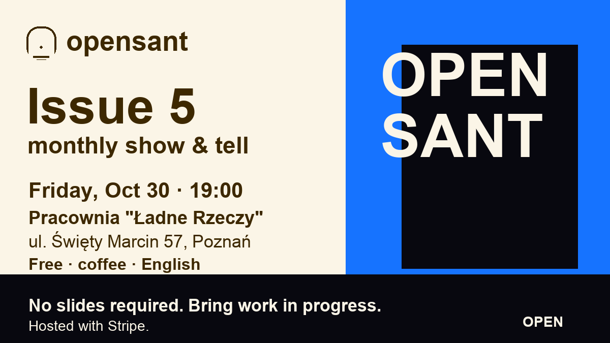 OpenSant Issue 5
