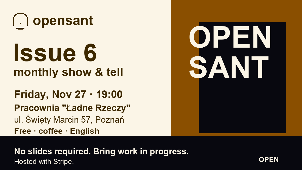 OpenSant Issue 6